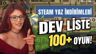 STEAM YAZ İNDİRİMLERİ İÇİN İHTİYACIN OLAN O LİSTE! - OYUN ÖNERİLERİ