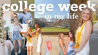 COLLEGE WEEK IN MY LIFE ️ last week of classes, finals, grad pictures | The University of Michigan