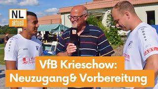 VfB Krieschow | Neuzugang Miguel Rodrigues & Andy Hebler im NL-Kurztalk