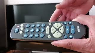 How to set up a universal TV remote without codes, easy remote