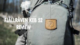 Fjallraven [Fjällräven] Keb 52 backpack full walkthrough and review - can it challenge the kajka?