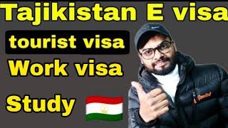 How to apply Tajikistan e visa | Tajikistan tourist e visa | Tajikistan work e visa | Hindi 2024