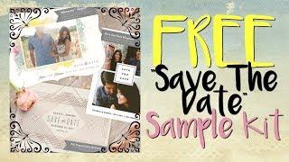 FREE "SAVE THE DATE" SAMPLE KIT 