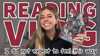 A SHADOW IN THE EMBER  |  Reading Vlog (SPOILER FREE)