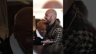 Tyson Fury shares EMOTIONAL moment with Mike Tyson!