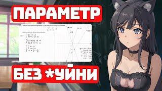 Как решать Параметр? ЕГЭ №18, Урок 1 для Чайников