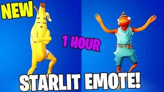 Fortnite Starlit Emote 1 HOUR DANCE! (ICON SERIES)