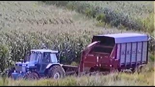 Chopping Corn Silage In The Early 90s