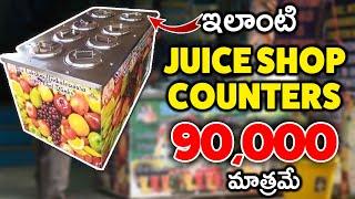 Juice Counters For Sale in Hyderabad | Stainless Steel Juice Counters