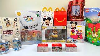 Disney 100 Anniversary Unboxing Review | Newest McDonald's Happy Meal | Mickey Mouse Waffle Maker.