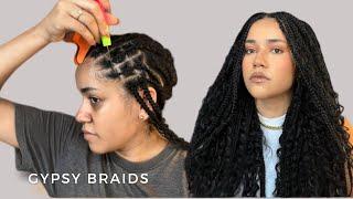 ‼️GODDESS BRAIDS NO MÉTODO DE CROCHET