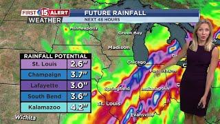 Beryl brings rain chances to Wisconsin