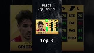 The SECOND STRIKER | top 5 SS in DLS 23,