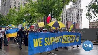 Protests in US Over Russians Taking Ukrainian Children to Russia | VOANews