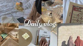 DAILY VLOG I Life of a muslimah - islamic studies, free day, cooking, spending time alone.