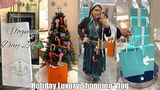 Vlogmas Day 24: Holiday Shopping Vlog| Tiffany’s, Hermès Ft. Medor, VCA, Bvlgari, Moynat & Diptyque