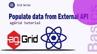 React Ag-Grid Tutorial: Populating Table with External API Data | | Codenemy Tutorial