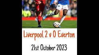 Liverpool 2 v 0 Everton - All The Goals - (TalkSport) Radio Broadcast 21/10/2023