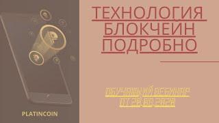 Platincoin Технология блокчейна Платинкоин подробно