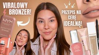 VIRALOWY bronzer NYX'a!  Ten korektor ODMŁODZIŁ mnie o 10 lat! DROGERYJNE HITY! 