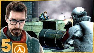 La Physique du Jeu permet de se barricader avec n'importe quoi ! (et ca marche !)| Half-Life 2 #5