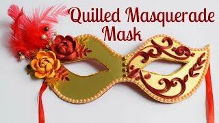 Quilling Party Eye Mask/ Quilled Masquerade Mask