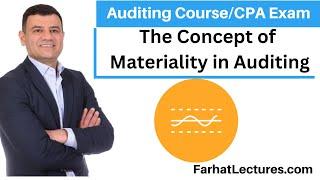 Materiality In Auditing.  Auditing Course | CPA Exam AUD