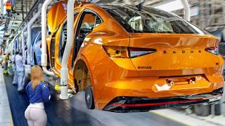 Inside Secret Billion € Skoda Factory - European Luxury SuperCar Production