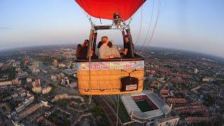 Luchtballonvaart boven Eindhoven