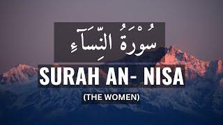 Surah An Nisa with English Translation - Mishary Rashid