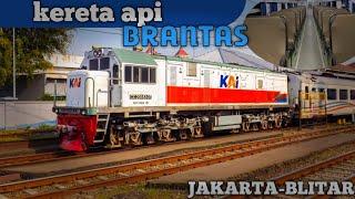 KELAS EKONOMI YANG MULAI LANGKA||TRIP REPORT KERETA API BRANTAS (JAKARTA-BLITAR)