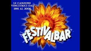 "LE CANZONI VINCITRICI DEL FESTIVALBAR DAL 1991 AL 2000" #music #festivalbar #hit