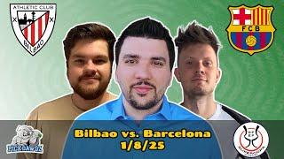 Bilbao vs. Barcelona Super Cup Free Picks 1/8/2025 PickDawgz On the Pitch | Supercopa Football Picks