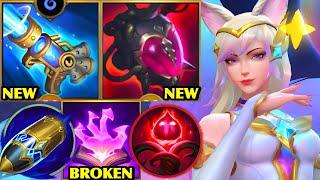 Wild Rift China Ahri Mid - NEW Malignance & Hextech GLP - 800 AHRI Build Runes - Challenger Rank