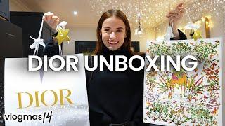 DIOR DELIVERY AND WRAPPING MY PRESENTS FOR FRIENDS AND FAMILY | VLOGMAS WITH VICTORIA