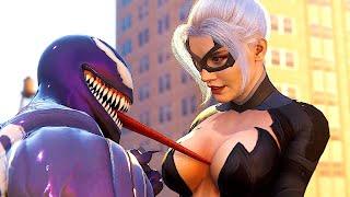 Black Cat Saves venom - Spider Man Pc Mods