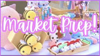 Overloaded with TWO Craft Fairs in ONE Week! | Crochet Market Prep w/ Me | Behind the Scenes | Vlog