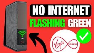 How To Fix Virgin Media Hub Flashing Green Light (No Internet Connection)