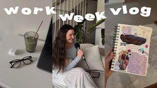 work week vlog: starting a junk journal, home updates, fall gap knitwear haul + feeling overwhelmed