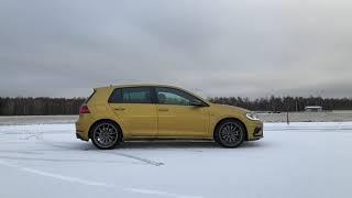 VW Golf R MK7.5 310hp Launch Control SLOWMOTION