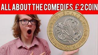 All About The Shakespeare Comedies £2 Coin