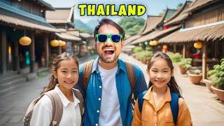 I Spend 24 Hours In Thai Village - ऐसे होते है Thailand के गांव 