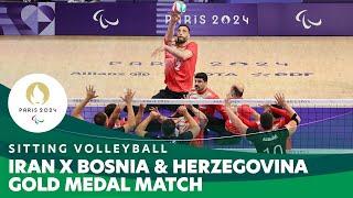 Iran X Bosnia & Herzegovina - Men's Gold Medal Match | Sitting Volleyball - Paris 2024 Paralympics