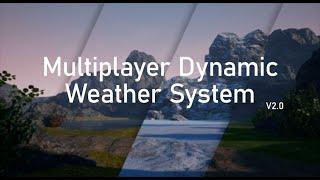 UE5 / UE4 Multiplayer Dynamic Weather System V2 - Ultra Dynamic Sky Integration