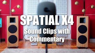 Spatial Audio Labs X4 | Sound Clips with Commentary