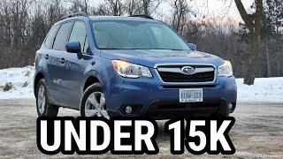 5 Best Reliable SUVS under 15k