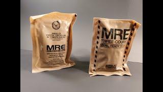 2024 US MRE Cheese Tortellini Review Meal Ready to Eat Taste Testing Comparison to Meal Kit Supply