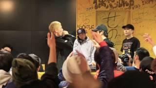 【ENTER MC BATTLE 番外編~Road to "SPOTLIGHT 2016"】"peko vs TERU" （2016年11月決勝戦）