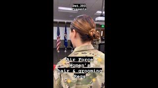 Air Force Women's Hair & Grooming Regs