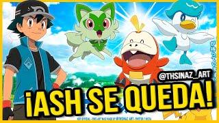 !ASH CONTINUARA EN NOVENA GENERACION! PERO !¿GO Y KOHARU TAMBIEN?! ASH VS LOS CAMPEONES DE PALDEA